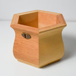 Hexagonal Wooden Container