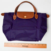 Longchamp Le Pliage Purple Folding Purse