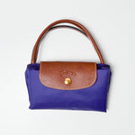 Longchamp Le Pliage Purple Folding Purse