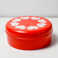 Red Heart Plastic Box