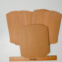 Kraft Pillow Boxes - 6.3" Long