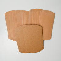 Kraft Pillow Boxes - 6.3" Long