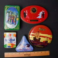 Candy Tins - Set of 5