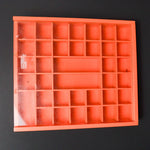 Orange Compartment Container