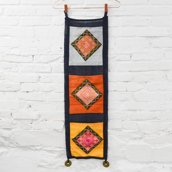 Quilted Wall Hanging Bags