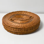 Round Basket with Lid