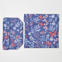 Floral Garnet Hill Kids Lunch + Snack Bags - Set of 2