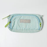 Light Blue Zipper Pouch