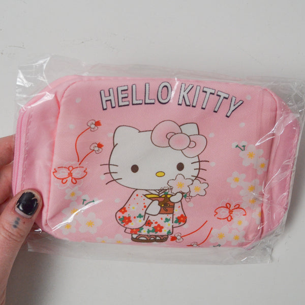 Hello Kitty Cherry Blossom Zip Case Default TItle
