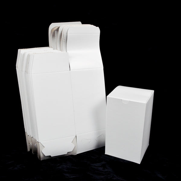 White Paper Boxes - Set of 40+