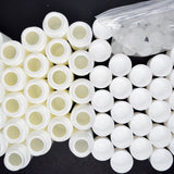 3 oz White Plastic Roll-On Deodorant Bottles - Bundle of 25