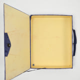 Vintage Black Floral Embroidered Box