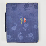 Vintage Black Floral Embroidered Box