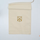 Canvas Drawstring Bag with Logo