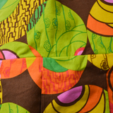 Brown, Orange, Pink + Green Tote Bag