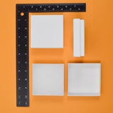 White Gift Boxes, 4" x 4" - Set of 7