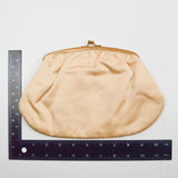 Light Peach Satin Handbag/Clutch