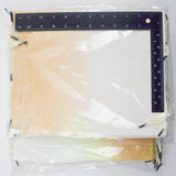 White + Gold Glitter Ombré Gift Bags, 12.5" x 10.5" x 4" - 24 Bags