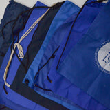 Blue Branded Drawstring Backpack Bundle