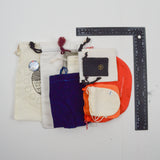 Assorted Fabric Drawstring Bags