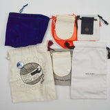 Assorted Fabric Drawstring Bags
