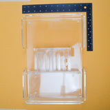 Clear Acrylic Desk Set