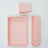 Pink Organizing Bins