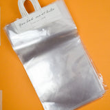 Clear Plastic Gift Bags - Set of 20