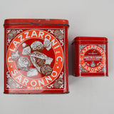 Lazzaroni Saronno Metal Tins - Set of 2