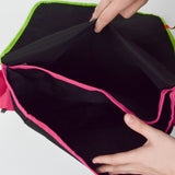 Peace + Flower Coloring Book Messenger Bag