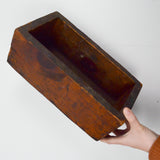Sturdy Dark Wooden Box