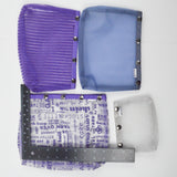 Della Q Mesh Snap Pouches - Set of 4