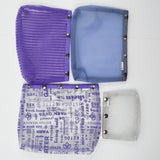 Della Q Mesh Snap Pouches - Set of 4