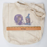 Knitting Mice Tote Bag
