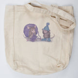 Knitting Mice Tote Bag