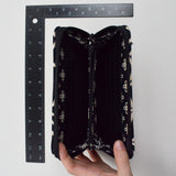 Black + White Vera Bradley Zipper Wallet Pouch