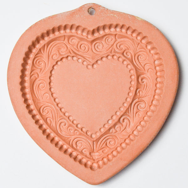 Cotton Press Heart Ceramic Mold