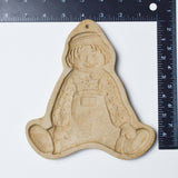 Brown Bag Cookie Art Raggedy Andy Ceramic Mold