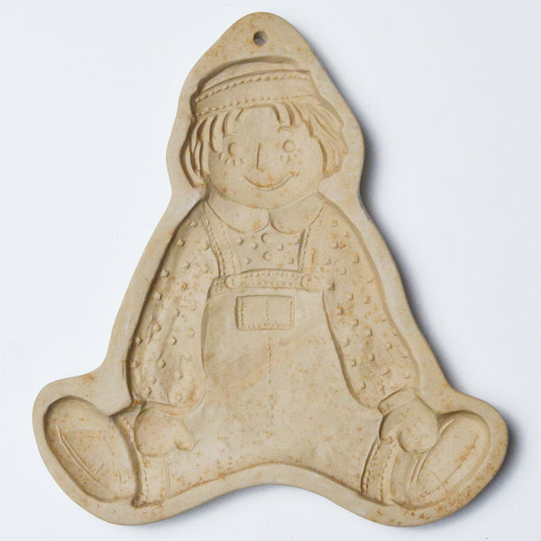 Brown Bag Cookie Art Raggedy Andy Ceramic Mold