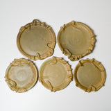 Glazed Trays - Set of 5