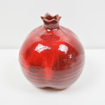 Glazed Ceramic Pomegranate Vessel