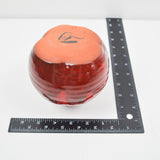 Glazed Ceramic Pomegranate Vessel