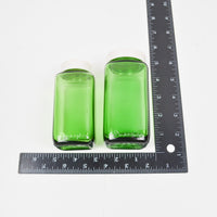 Green Duraglas Bottles - Set of 2