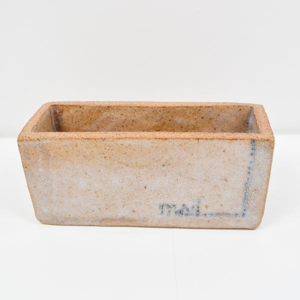 Slab Ceramic Mail Holder