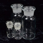 Glass Vials with Stoppers - Set of 4