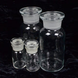 Glass Vials with Stoppers - Set of 4