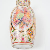 Painted + Textured Floral Vase