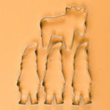 Gnome + Moose Cookie Cutters