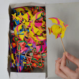 Tropical Fish Honeycomb Toothpicks - 1 Box