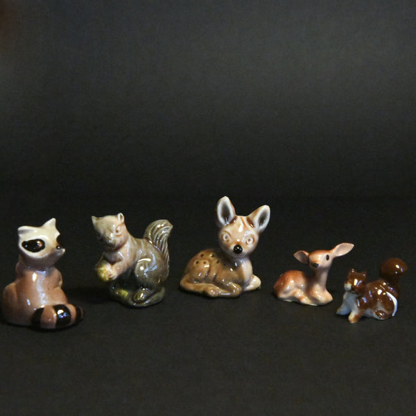 Mini Woodland Creatures Figurines - Set of 5 – Make & Mend